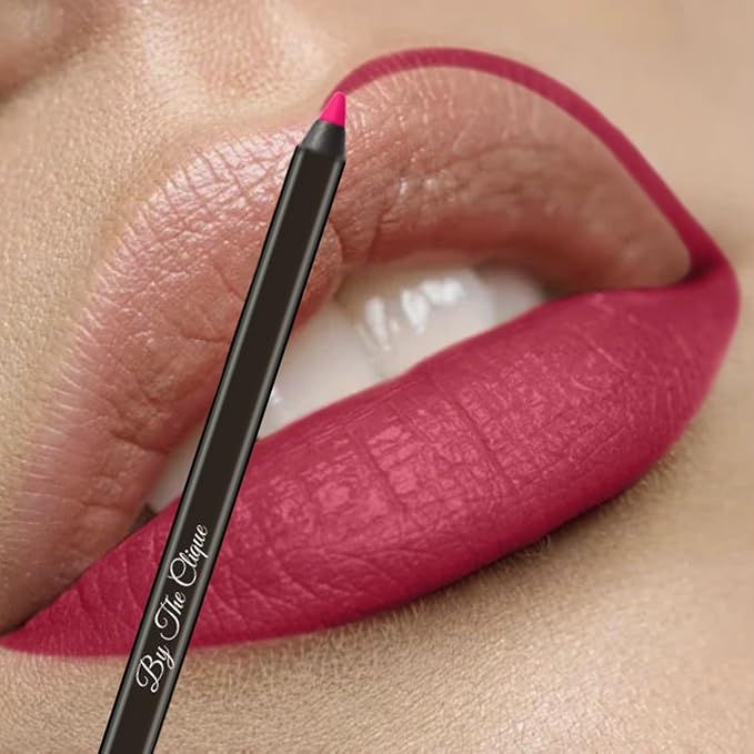 By The Clique Premium Long Lasting Pink Matte Lip Liner Pencil | Pink Poison