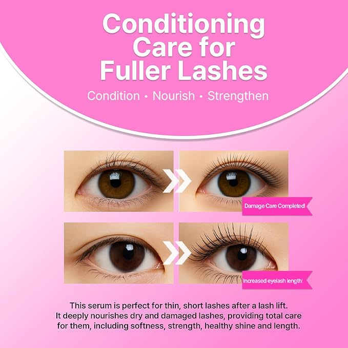 Korean Lash Serum - Sérum Para Pestañas Eyelash to Grow Lashes Eyebrow Eyelash Growth Suero Para Crecimiento Suero