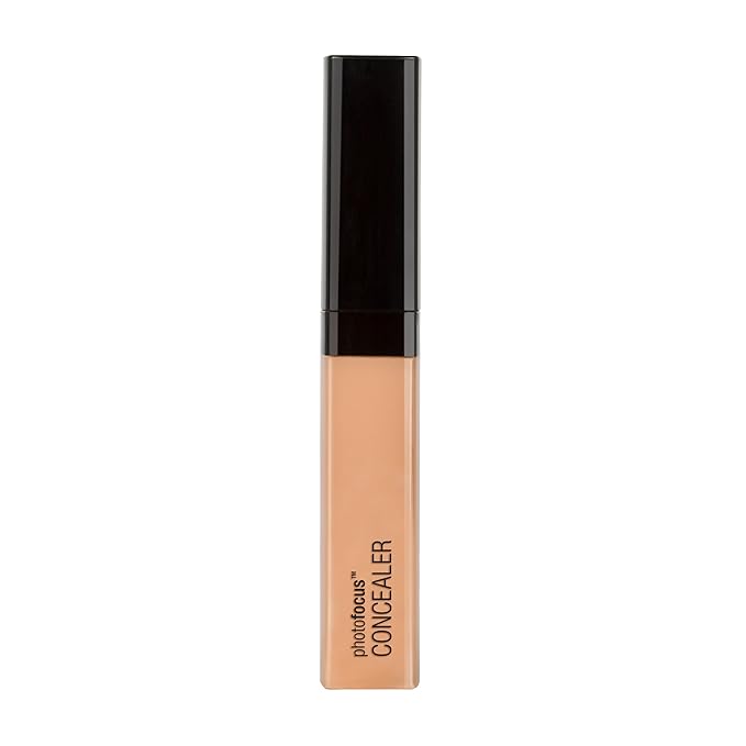 wet n wild Photo Focus Concealer, Light/Med Beige, Under Eyes, Makeup, Blemish, Full Coverage, Lightweight
