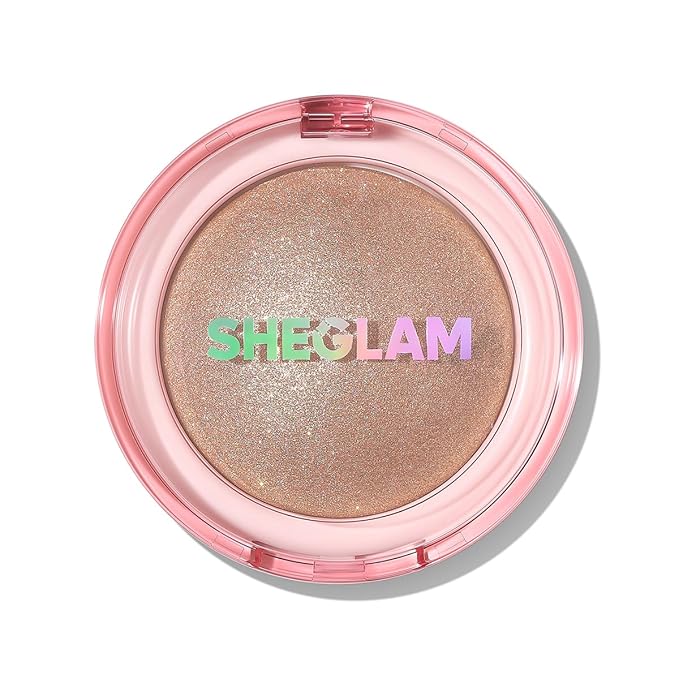 SHEGLAM Glowchi Bouncy Highlighter Mochi-like Formula Highlighter Long-lasting Shimmer Makeup-Custard
