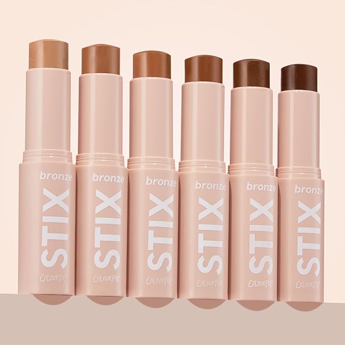 ColourPop Cream Bronzer Stick - Blendable Cream Contour & Glowy Summer Makeup with a Natural, Matte Finish - Buildable Formula for Shimmer-Free, Sun-Kissed Warmth - La Jolla Cove (0.28 oz)