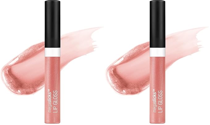 wet n wild MegaSlicks Lip Gloss Red Cherish (Pack of 2)
