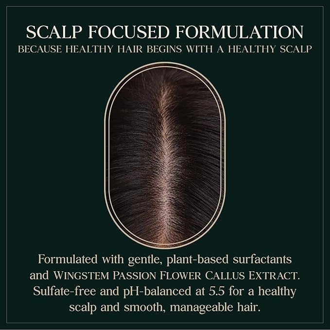 Rebalancing Botanic Cellcare Shampoo 500ml, 16.90 fl oz | Sulfate-Free, Paraben-Free and Color-Safe | pH Balancing