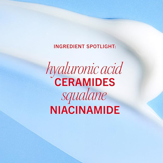 First Aid Beauty - Hydrating Dewy Gel Cream, Lightweight Oil-Free Facial Moisturizer with Hyaluronic Acid and Ceramides, Helps Reduce Excess Oil Build Up & Improve Skins Hydration, 1.9 FL oz