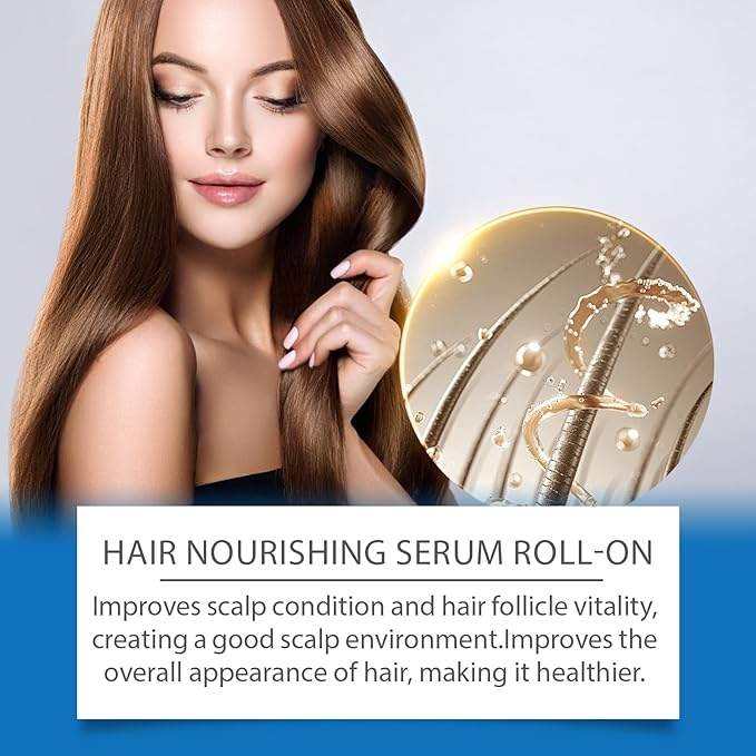 Rosemary Roll-On Hair Growth Serum With Redensyl & Anagain | for All Women's Hair Types, 25ml