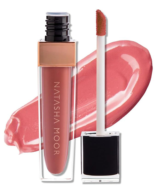 NATASHA MOOR: Molten Matte Liquid Lipstick - Long-Lasting, Hydrating, Matte Finish with Moisturizing Vitamin E - Waterproof, Kiss-Proof, Cruelty-Free - 12-Hour Stay Power - SOUL