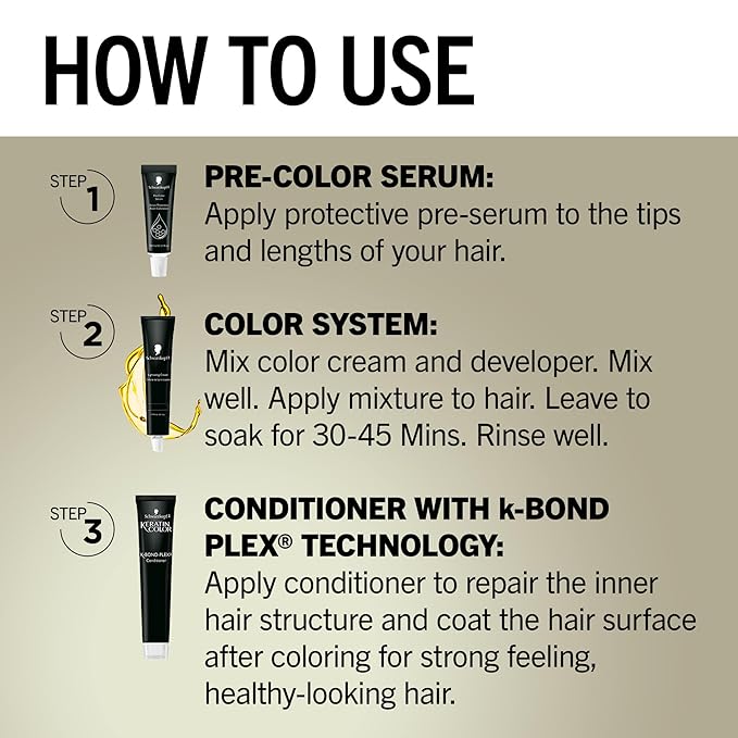 Schwarzkopf Keratin Blonde Hair Dye, 11.7 Apricot Blonde, Professional Quality Hi-Lift Permanent Hair Color, Bond Enforcing System Helps Prevent Breakage* Pre-Color Serum & Conditioner Included