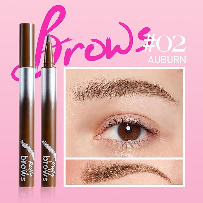 Eyebrow Pen Eyebrow Pencil for Women with Precise Brush-Tip Create Natural Hair-Like Brows Brown