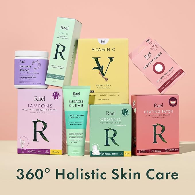 Rael Pimple Patches, Miracle Microcrystal Spot Cover - Hydrocolloid Acne Pimple Patch with Tea Tree Oil, Early Stage Zits and Blemish, Korean Skin Care (36 Count)