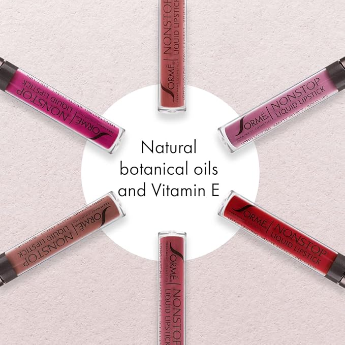 Sorme Cosmetics Nonstop Liquid Lipstick, Ribbon