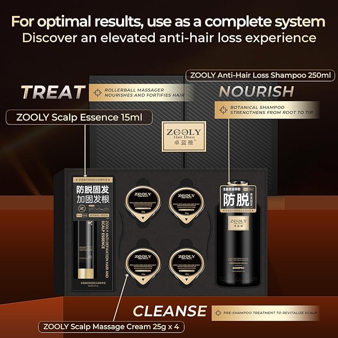 Scalp Serum for Hair Growth, Roll-On Essence Anti-Hair Loss Treatment for Women & Men, Silicone Free, 0.5 Fl Oz