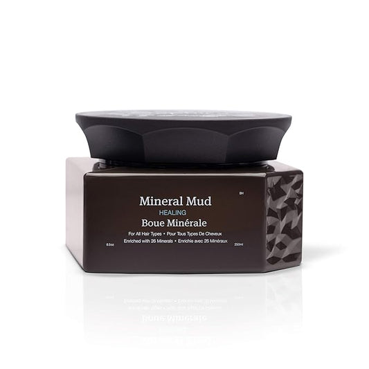 Saphira Mineral Mud Hair Mask, Deep Healing Hair Treatment for Dry, Damaged, Bleached, Color-Treated Hair and Scalp, Sulfate-Free, Paraben-Free, Repairs, Hydrates and Adds Shine, 8.5 Ounce