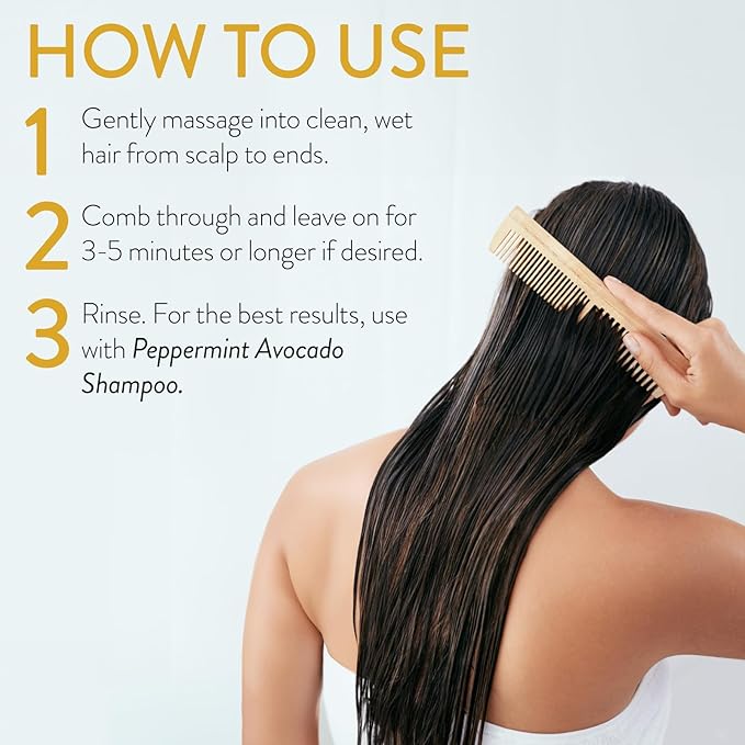 PHILIP B. Peppermint Avocado Conditioner 6oz + Peppermint Avocado Shampoo 2oz Set - Volumizing & Clarifying, Oil and Eucalyptus Invigorates the Scalp With a Tingly Sensation