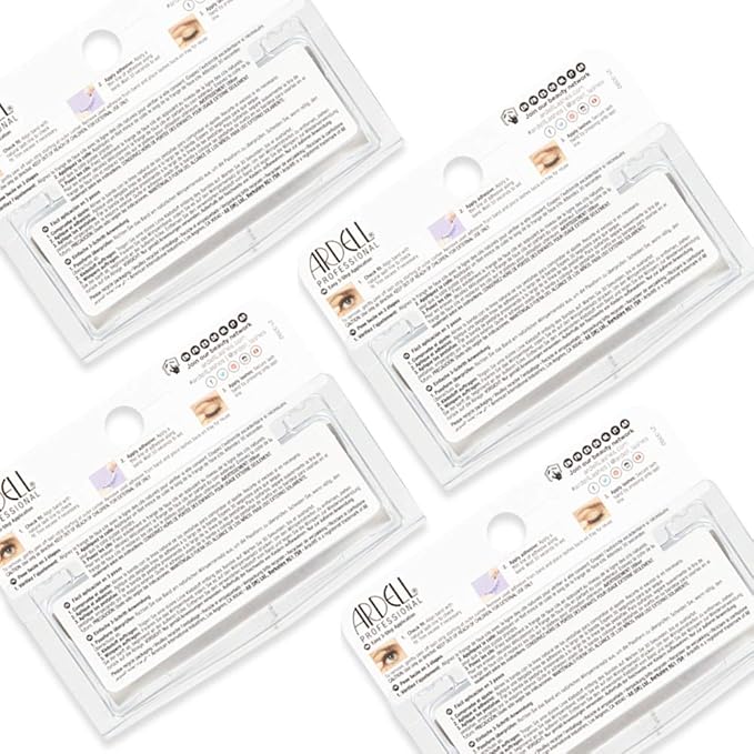 Ardell Natural Lashes False Eyelashes 118 - Black, Lightweight Strip Lashes for Everyday Wear, Reusable Lash Pack, 4 Pair