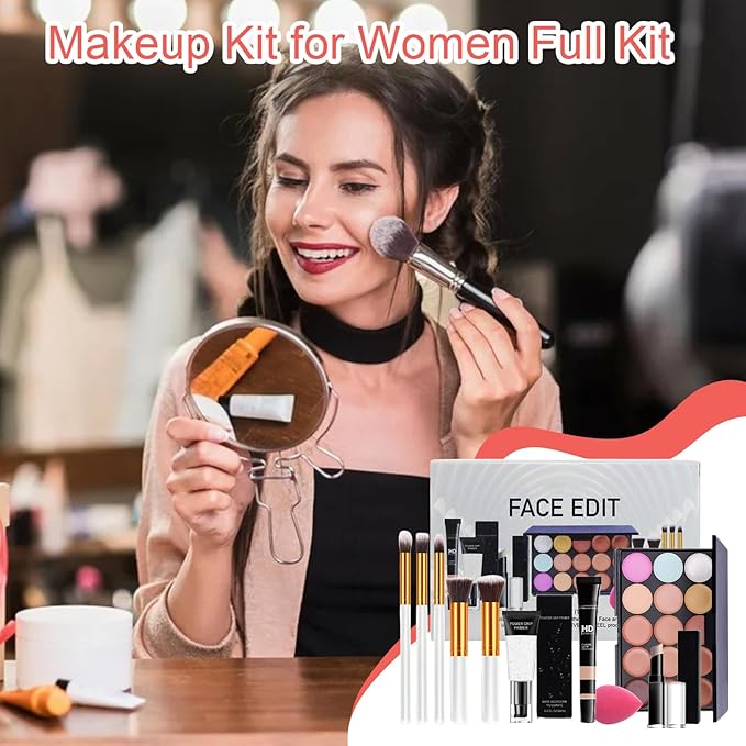 Makeup Sets, Makeup Kit for Women Full Kit, Multipurpose Women's Make Up Sets, Make Up Kits Women for Beginners and Professionals