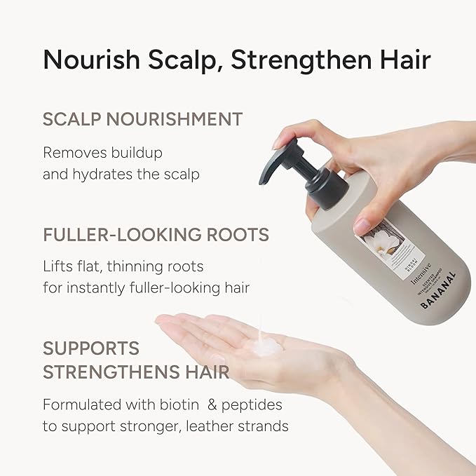 Korean Rice Water Shampoo – Repair for Thinning Hair w/Protein Complex, Biotin & Salicylic Acid – Volumizing & Scalp Nourishing – Sulfate,Paraben,Silicone-Free – Hinoki Bloom – 500ml / 16.90 fl oz.