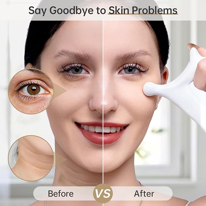 Body Gua Sha Tool,6-in-1 Gua Sha Facial Tools for Lymphatic Drainage,Ceramic Body Guasha Massager Tool for Stress Relief,Trigger Point Tool for Fascia Massage,Gua Sha Tool for Women Christmas Gifts