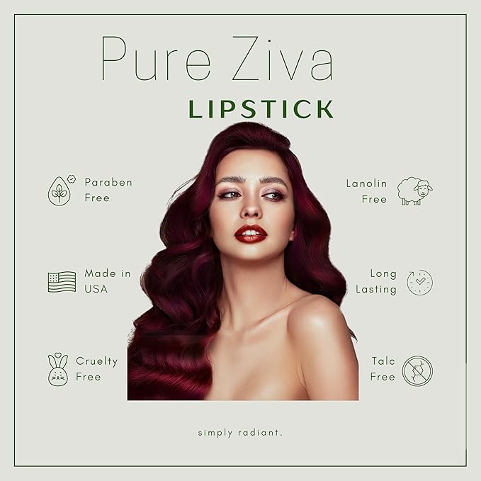 Satin Shimmer Light Pale Pink Lipstick Color Moisturizing Paraben Free, No Animal Testing & Cruelty Free Lip Makeup Color