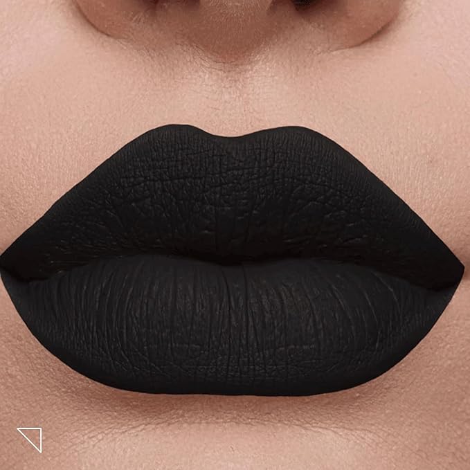 Ofra Long Lasting Liquid Lipstick - Bronx | Black Matte Lipstick for a True Black Color | 8g