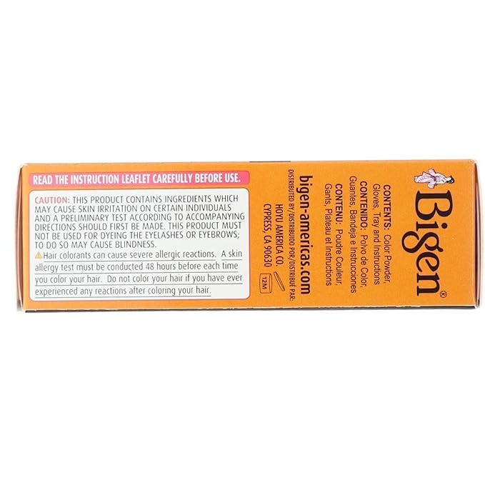 Bigen Permanent Powder Hair Color 59 Oriental Black 1 ea (Pack of 4)