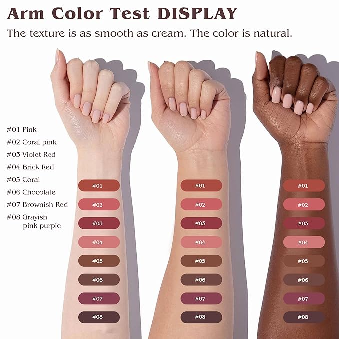 Matte Lip Liner, Plump Lipliner Pencil Crayon，Creamy Matte Finish with Silicone Smudger For Women, High-Pigment Smooth Formula for Sculpting &Contours Lip，Longwear，Lips Makeup，03#Violet Red