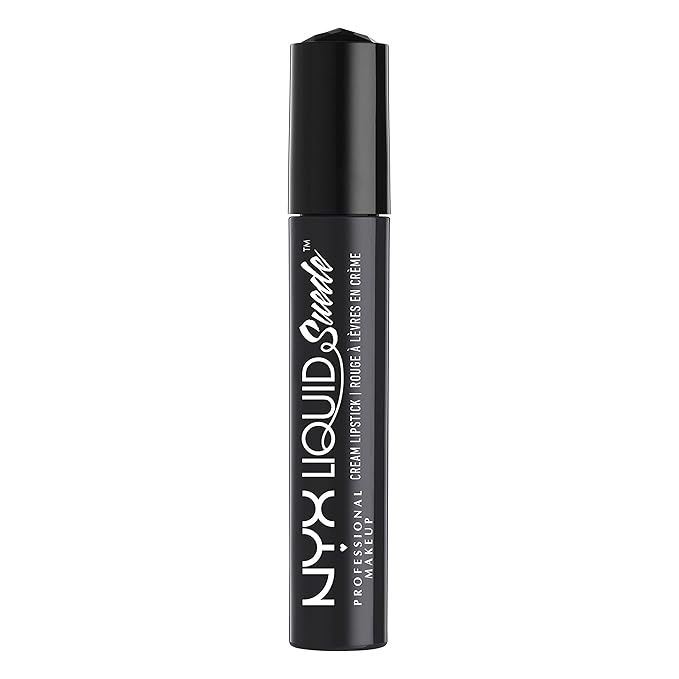 NYX PROFESSIONAL MAKEUP Liquid Suede Cream Lipstick - Alien (Black)