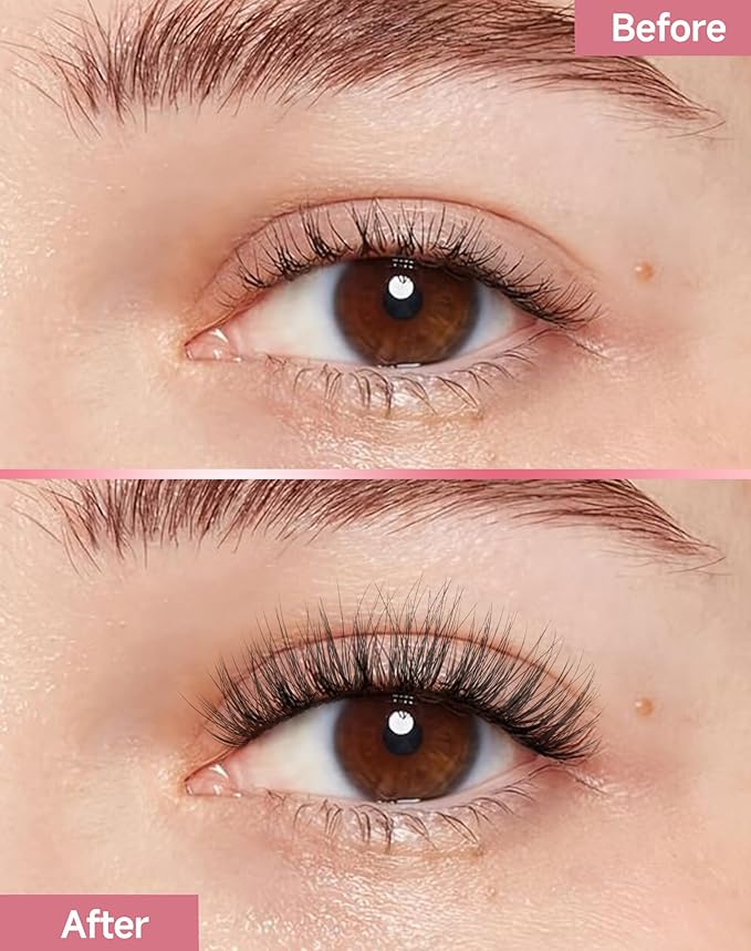 Frihappy False Eyelashes Cat Eye Lashes Natural Fake Lashes 7 Pairs FRH-289