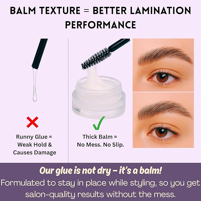 Lash Lift Kit & Eyebrow Lamination Kit, At-Home Brow Lamination, Beginner/Professional, 2-in-1 Solution, 15 Applications, Lasts 6-8 Weeks, Eyelash Lift, DIY Brow & Lash Perm