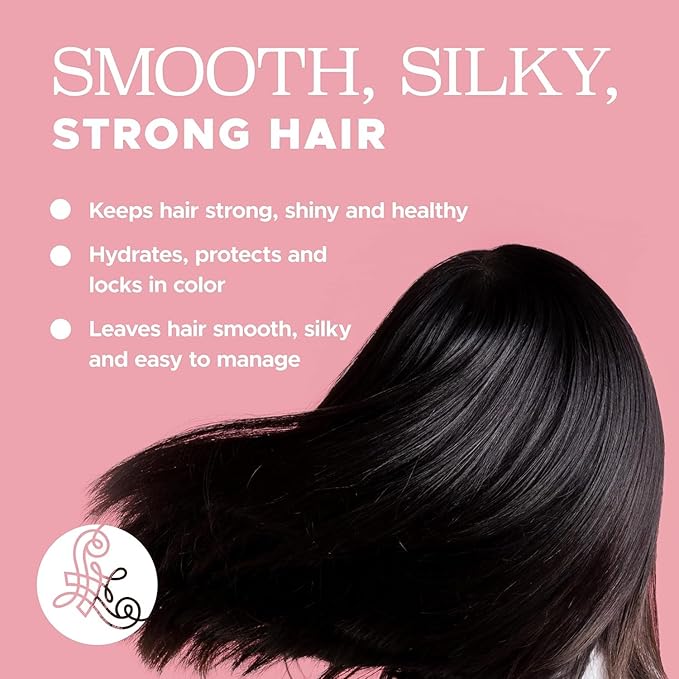 Luseta Keratin Shampoo and Conditioner for Color Treated Damaged & Dry Hair, Keratin Hair Treatment for Smoothing& Nourishing, Free of Sulfates, Paraben and Gluten 2 X 16.9Oz