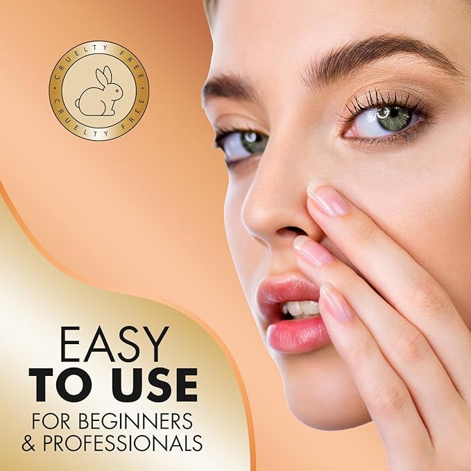 Lash Lift Kit & Eyebrow Lamination Kit, 2-in-1 Solution, At-Home Brow Lamination, Beginner/Professional, Eyelash Lift, 15 Applications, Lasts 6-8 Weeks, DIY Brow & Lash Perm - ABLK1