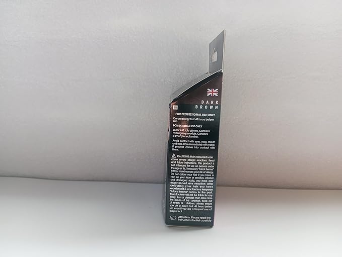 MINA iBrow Henna Hair Color Professional Tint Kit with Rose Water | Covers Gray Hair-Lasts up to 6 weeks | No Ammonia No Lead | Vegan & Cruelty Free | up to 30 Applications (Dark Brown)
