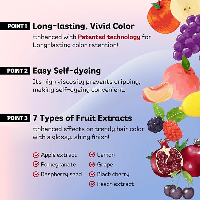 eZn Pudding Hair Dye, Ammonia-Free, Semi-Permanent DIY Korean Hair Dye Color with Keratin, Odorless Gentle for Sensitive Skin No Skin Irritation (Coral Orange)