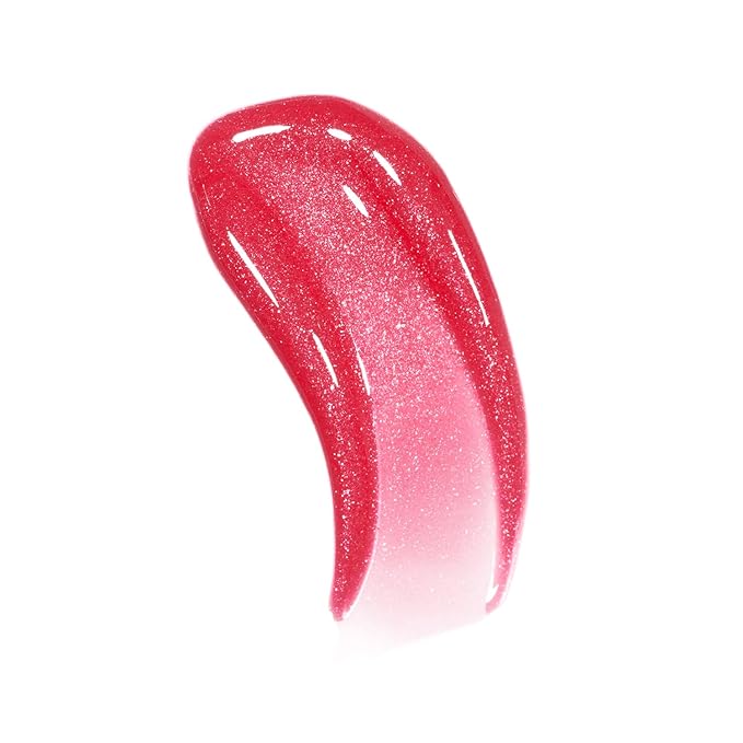 MORPHE Dripglass High Shine Lip Gloss - Semi-Sheer or Full Coverage Lip Color with Glass-Like Shine and Nonsticky Finish - Infused With Squalane & Vitamin E - Raspberry Reflection (0.13 Fl Oz)