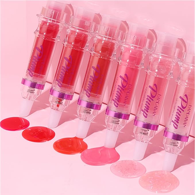 3 Colors Lip Plumping Booster, Spicy Lip Plumper Gloss Lip Plumping Oil, Ultra-Hydrating Nourishing Plump and Pout Lip Plumper, Glossy Finish Fuller Natural Lip Makeup Christmas Day Gift-03#04#05#