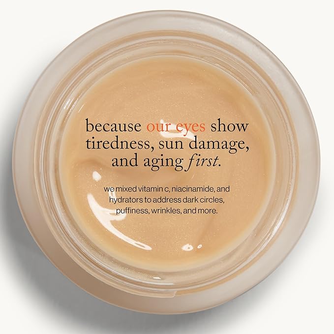 goop Beauty Vitamin C Eye Cream | Color Correcting Cream for Dark Circles | Helps Smooth Wrinkles & Depuff Eyes | 0.5 fl oz