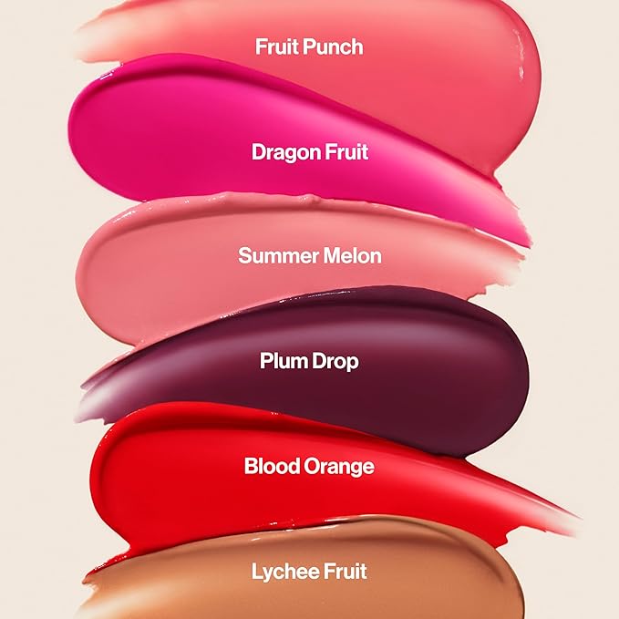 Honest Beauty Moisturizing Vegan Tinted Lip Balm | Antioxidant-rich Acai Extracts + Avocado Oil | Paraben Free + Cruelty Free | Blood Orange