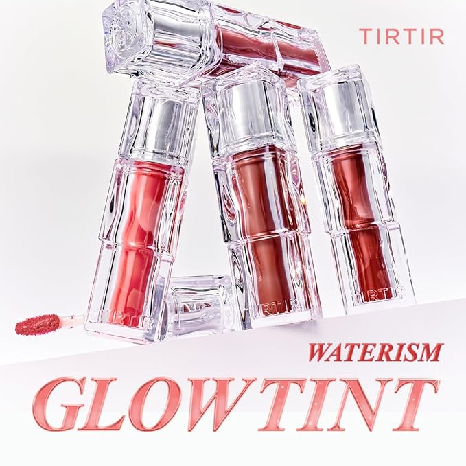 TIRTIR Waterism Tinted Lip Gloss #02 Merry Coral, 0.14 Fl Oz – Kiss Ready Lipgloss, 12H Long Lasting Non Sticky Natural Tinted Glow Korean Multiuse Cheek and Lip Tint for Women gift
