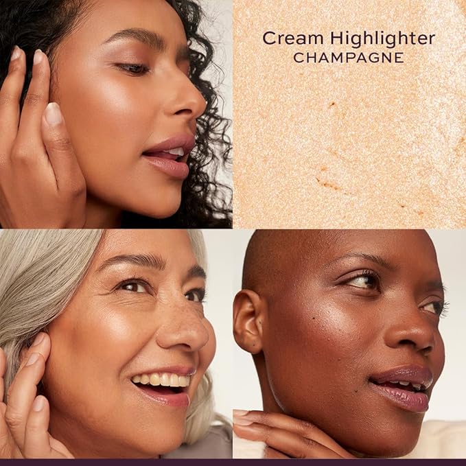 Subtl 3-in-1 Makeup Stack – Cream Bronzer, Powder Highlighter & Lip Glaze for On-the-Go Touch Ups – Lightweight, Travel-Friendly, Blendable Balm (Medium-Tan/Toffee)