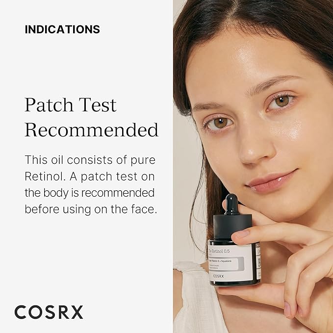 COSRX Retinol 0.5 Oil, Anti-aging Serum with 0.5% Retinoid Treatment for Face, Reduce Wrinkles, Fine Lines, Gentle Skincare for Day & Night, Not Tested on Animals, Korean Skin Care, Stocking Stuffers