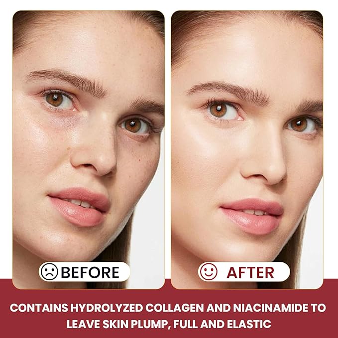 Bio-Collagen Real Deep Masks 12PCS Collagen Face Mask Skin Care Sheet Overnight Skincare Hydrating Smile Line Patches Wrapping Lift Stocking Stuffers Birthday Gifts for Teen Girls