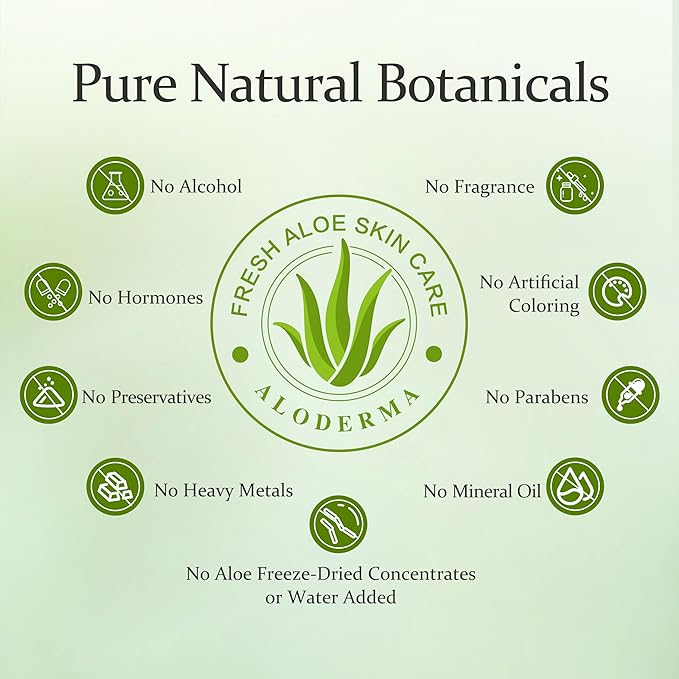Aloderma Aloe Botanical Hydrating Mist Made with 82% Organic Aloe Vera - Soothing, Moisturizing Facial Spray with Panthenol - Refreshes, Invigorates Skin Throughout the Day, 120ml/4.23Oz (3)