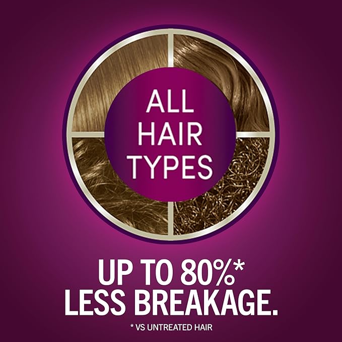 Schwarzkopf Keratin Permanent Hair Dye Cream, 7.5 Caramel Blonde, Professional Quality Color for Up to 100% Gray Coverage, Bond Enforcing System