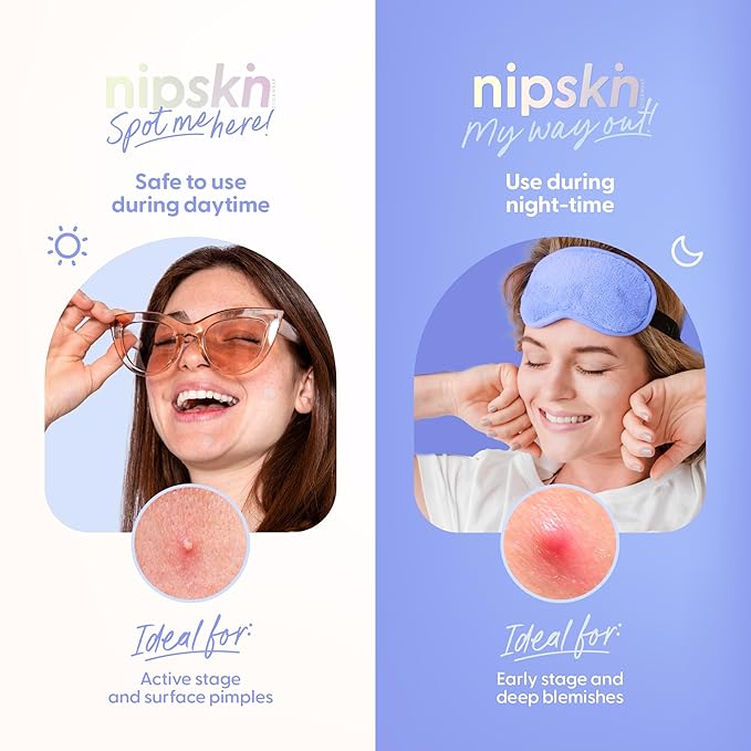 NIPSKIN - My Way Out Patches with Micro Hydrocolloid Capsules for Blind Granites -Waterproof Zit Stickers for All Skin Types
