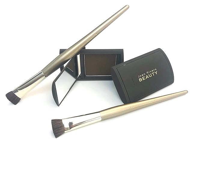 Joan Rivers Great Hair Day Root Touch Up Powder Duo - Fill-in Powder for Thicker, Fuller Looking Hair (Ash Blonde)