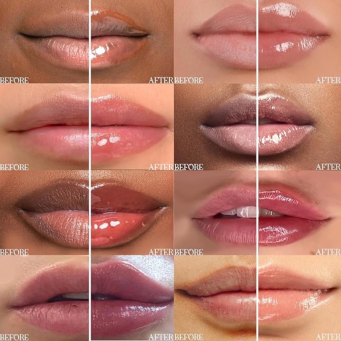 Rosee Lip Gloss Vegan & Cruelty Free Treatment, Professional Make up, Long Lasting Glossy with Shea Butter, Moisturize, Protect & Smooth, High Shine, Non-Sticky (o. Apple Crumble, 0.5)