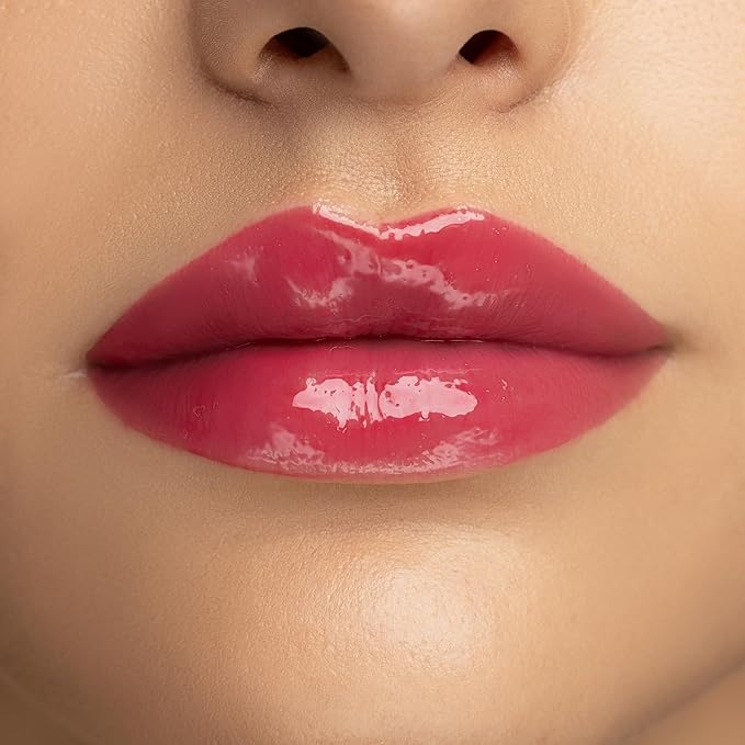 Radiant Professional Lip Glaze (15 Shades) - Ultra-Glossy, Non-Sticky & Long-Lasting Lip Gloss for Women - High Shine Hydration - Vegan & Moisturizing for Soft, Nourished Lips - (11 CHERRY)