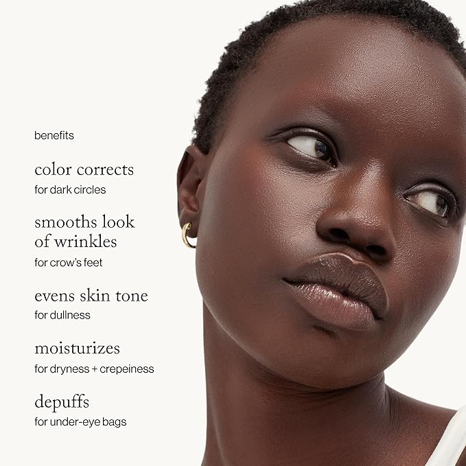 goop Beauty Vitamin C Eye Cream | Color Correcting Cream for Dark Circles | Helps Smooth Wrinkles & Depuff Eyes | 0.5 fl oz