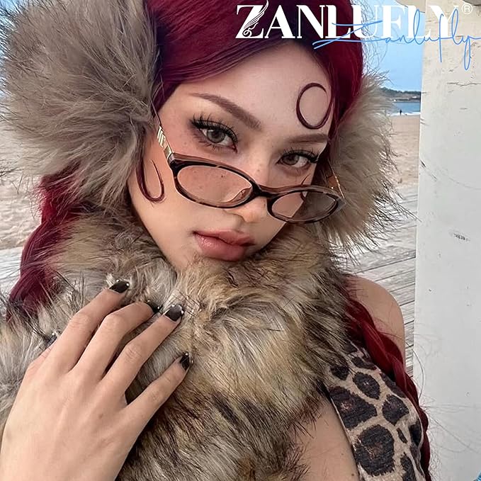 Wispy Lash Clusters Natural Eyelash Clusters D-Curly Lash Extensions DIY Individual Lashes 10-18MM Eyelash Extensions 200Pcs Cluster Eyelash Extensions by ZANLUFLY