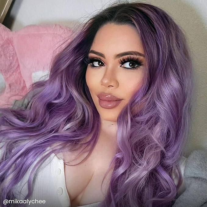 Arctic Fox Semi-Permanent Hair Dye, Vegan & Cruelty-Free, Pastel Lilac Purple, Ammonia-Free, Conditioning Color for Platinum Hair, Girls Night, 8 Fl Oz (Pack of 2)