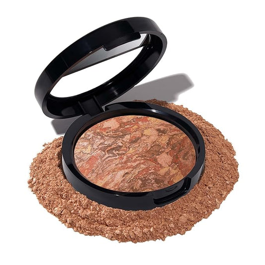 LAURA GELLER NEW YORK Baked Balance-N-Glow Illuminating Foundation - Deep - Buildable Sheer to Light Coverage - Satin Finish